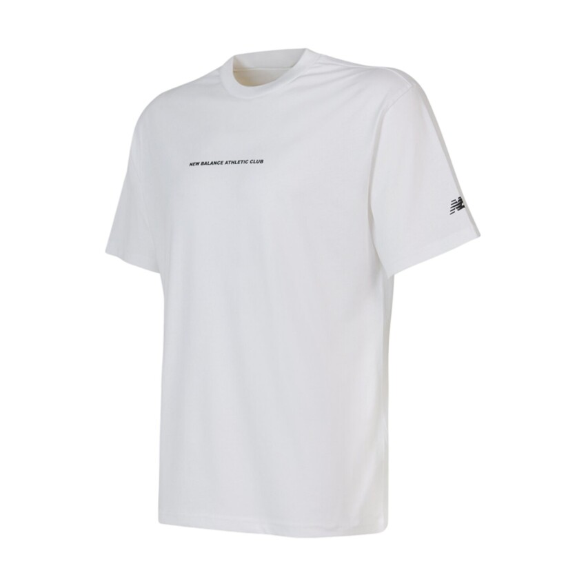 New Balance Lifestyle Beyaz Erkek Tshirt - 1