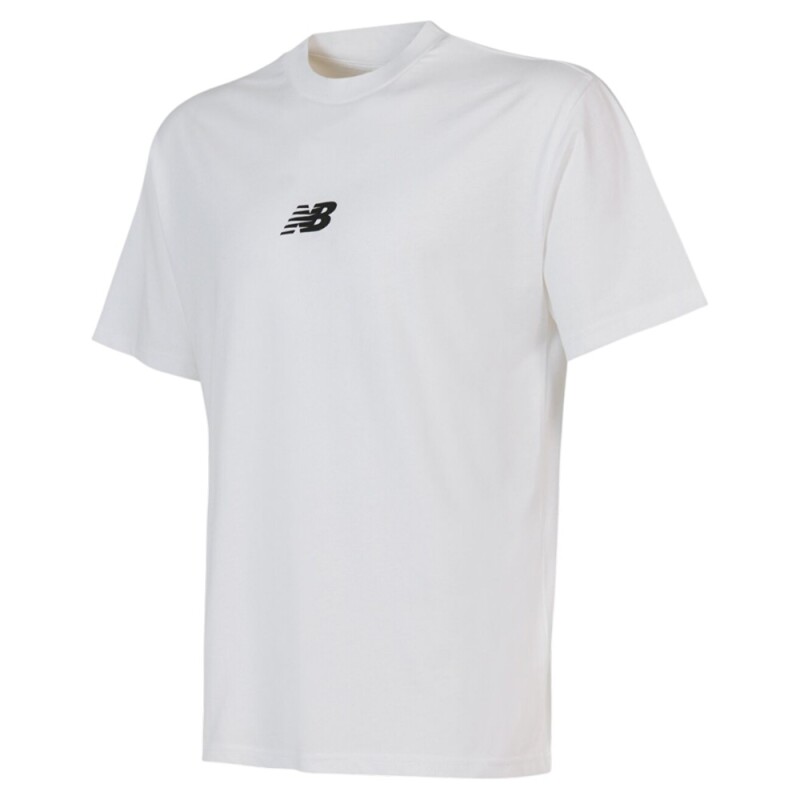 New Balance Lifestyle Beyaz Erkek Tshirt - 1
