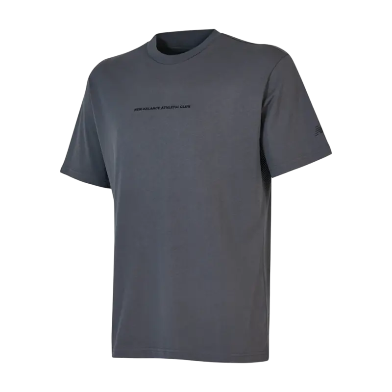 New Balance Lifestyle Gri Erkek Tshirt - 1