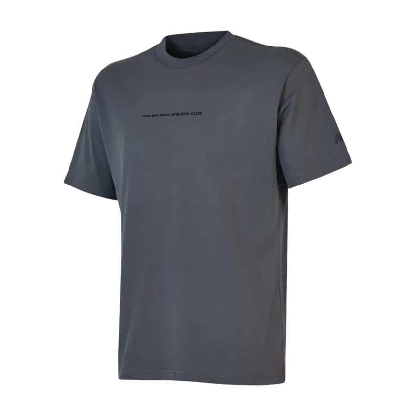 New Balance Lifestyle Gri Erkek Tshirt - 1