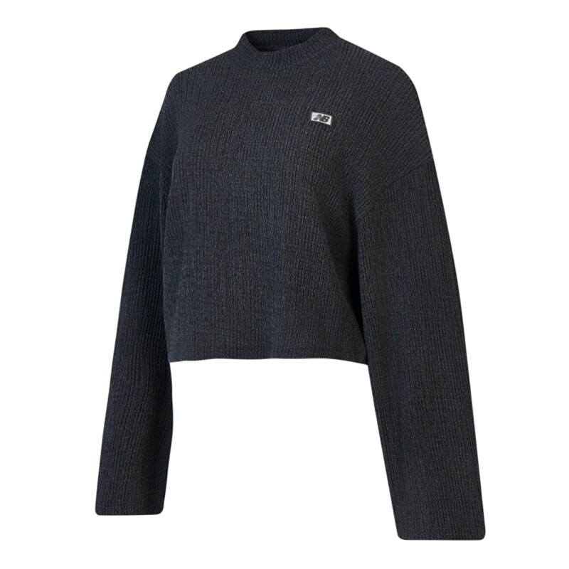 New Balance Lifestyle Gri Kadın Sweatshirt - New Balance
