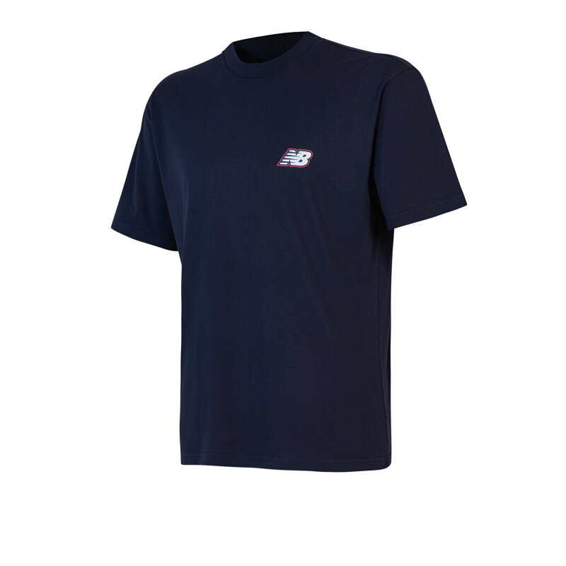 New Balance Lifestyle Lacivert Erkek Tshirt - 1