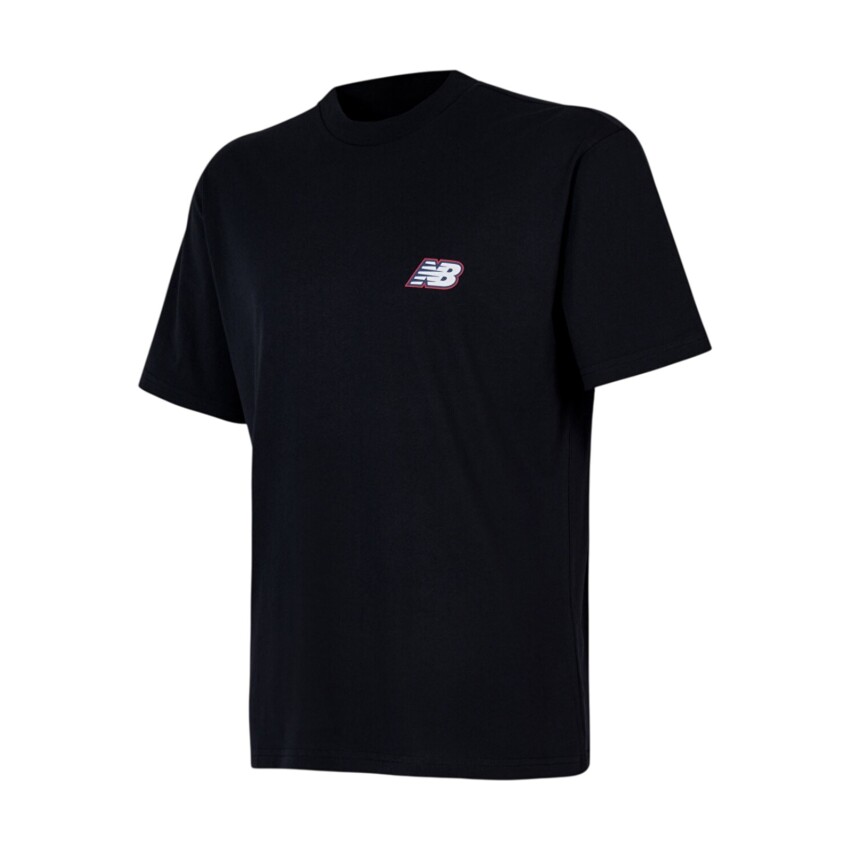 New Balance Lifestyle Siyah Erkek Tshirt - 1