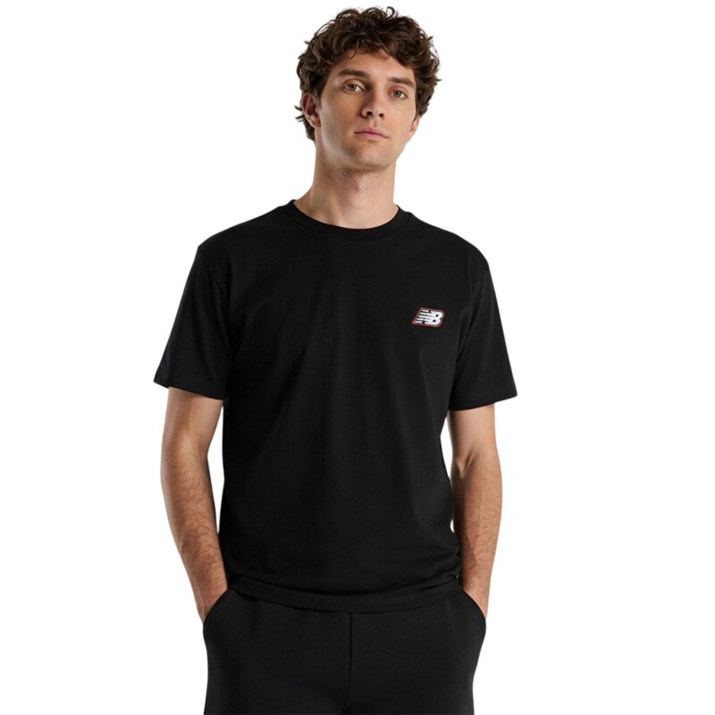 New Balance Lifestyle Siyah Erkek Tshirt - 1