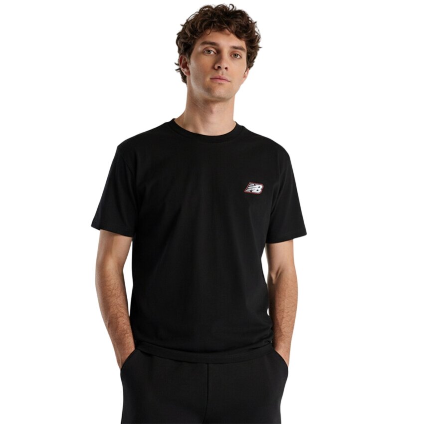 New Balance Lifestyle Siyah Erkek Tshirt - 1