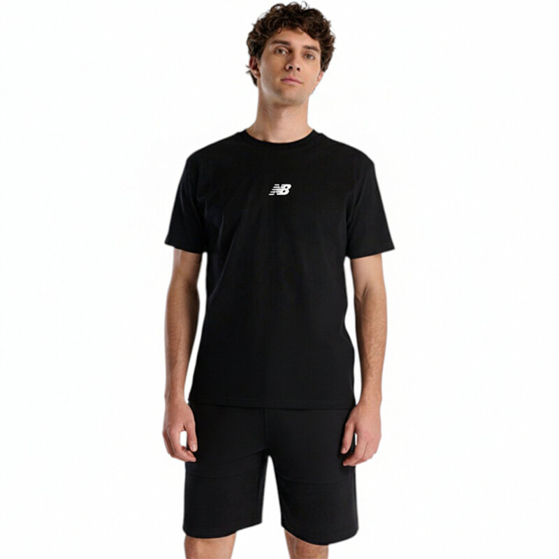 New Balance Lifestyle Siyah Erkek Tshirt - 1