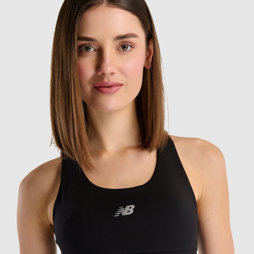 New Balance Lifestyle Siyah Kadın Bra - 6
