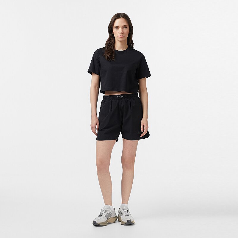 New Balance Lifestyle Siyah Kadın Şort - 3