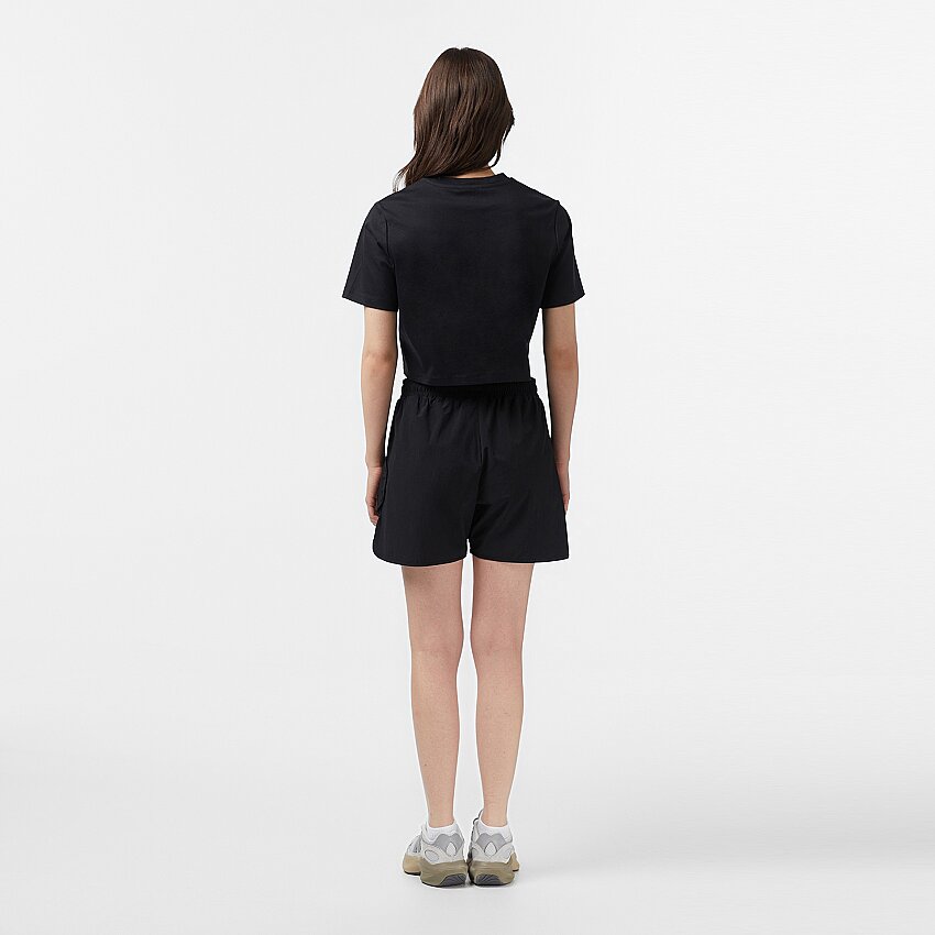 New Balance Lifestyle Siyah Kadın Şort - 4