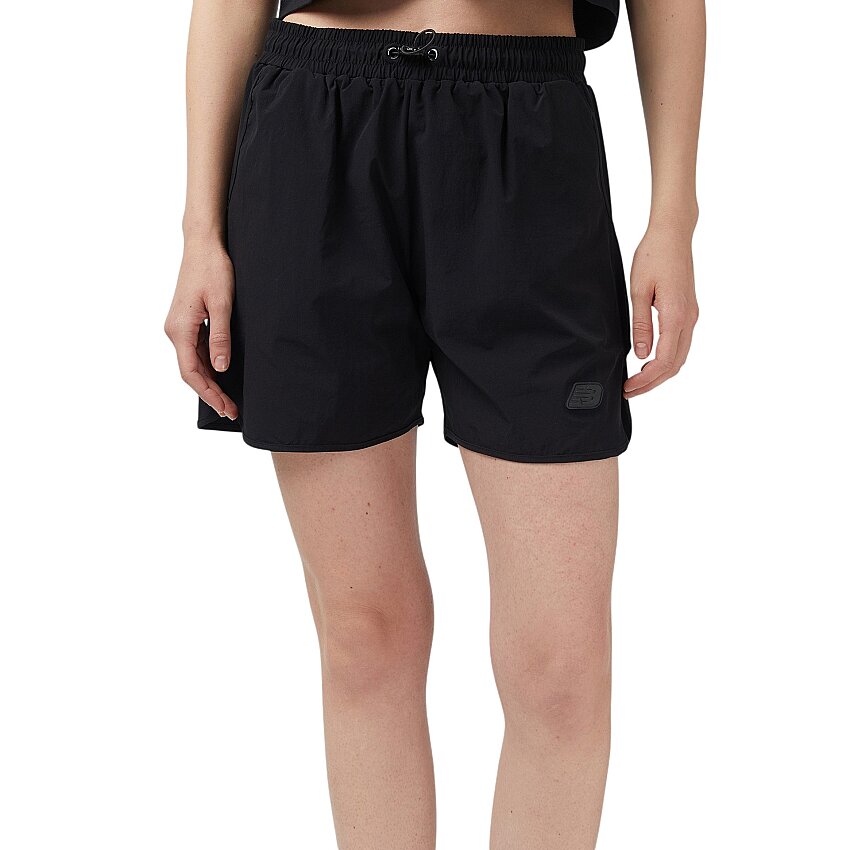 New Balance Lifestyle Siyah Kadın Şort - 1