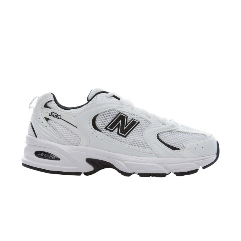 New Balance NB Lifestyle Unisex Shoes Beyaz-Siyah Unisex Günlük Ayakkabı - 1