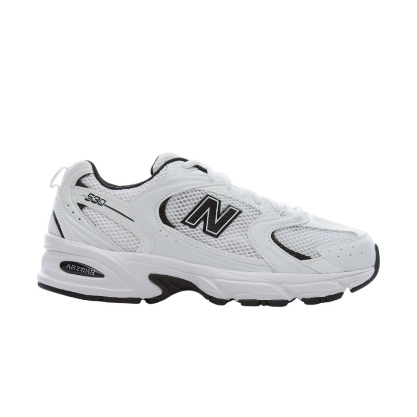 New Balance NB Lifestyle Unisex Shoes Beyaz-Siyah Unisex Günlük Ayakkabı - 1