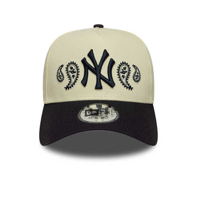 New Era 9Forty Ef Paisley Neyvan Tek Ebat Beyaz Unisex Şapka - 2