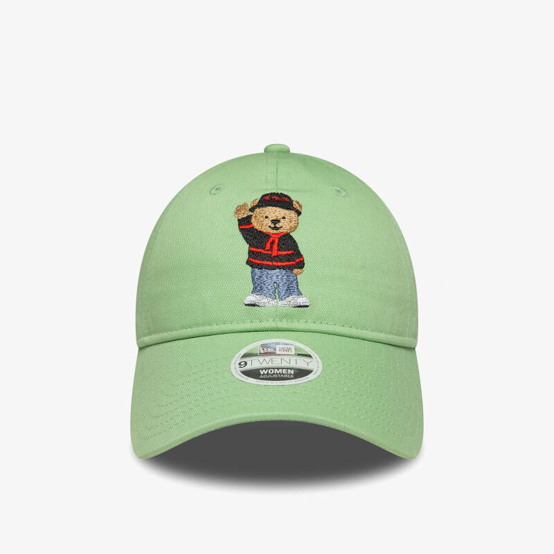New Era Bear 9Twenty Acmilan Tek Ebat Yeşil Kadın Şapka - 2