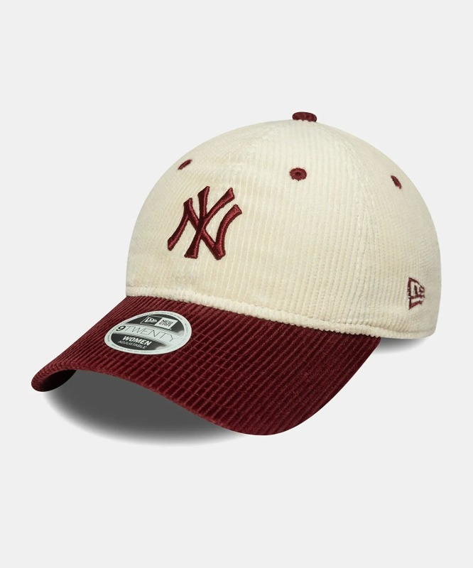 New Era Block Cord 9Twenty Neyvan Tek Ebat Bej Kadın Şapka - 1