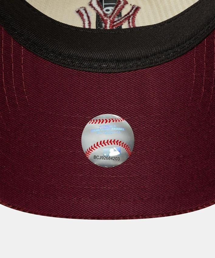 New Era Block Cord 9Twenty Neyvan Tek Ebat Bej Kadın Şapka - 5