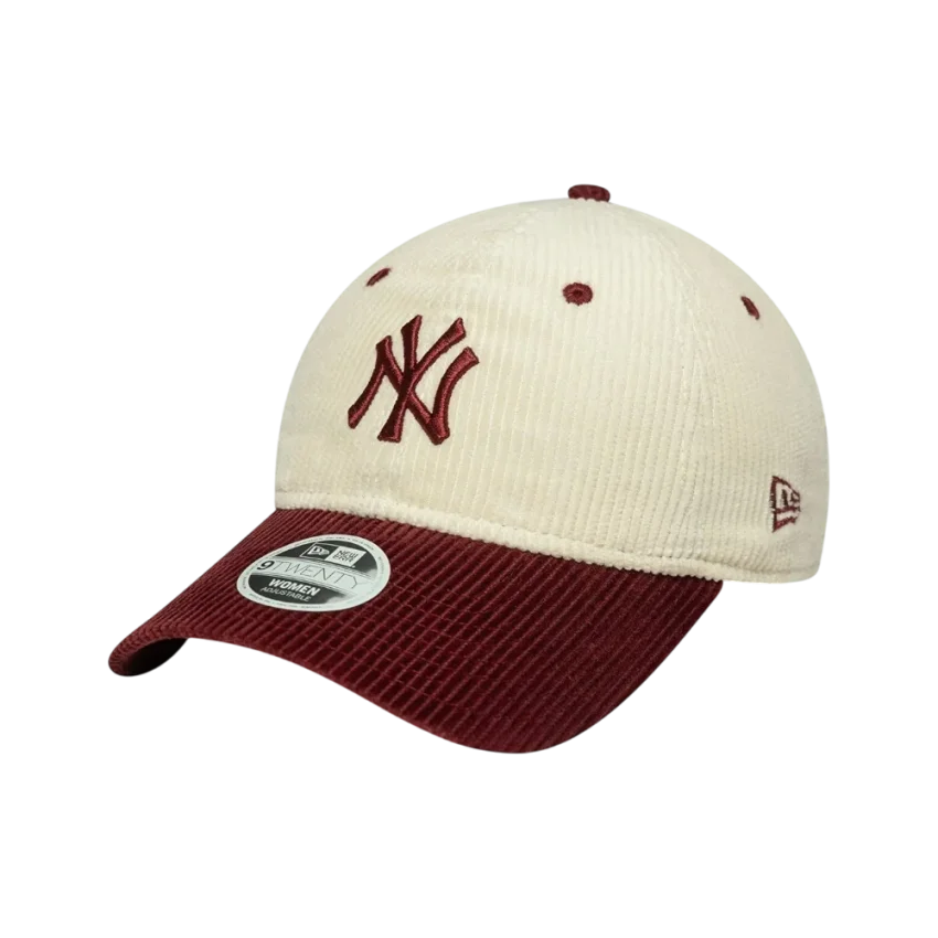 New Era Block Cord 9Twenty Neyvan Tek Ebat Bej Kadın Şapka - 1