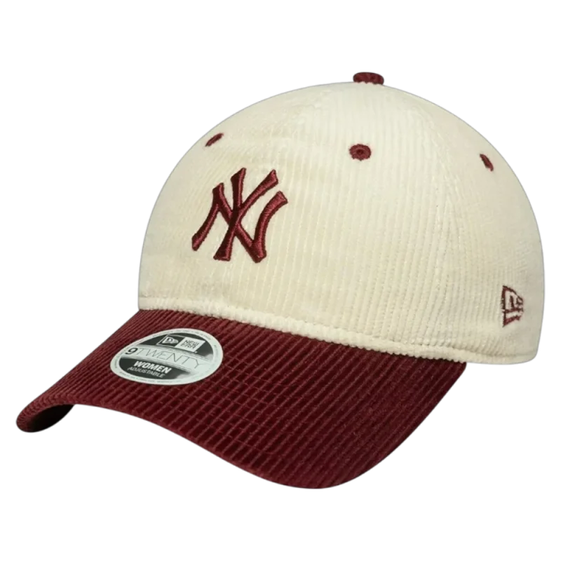 New Era Block Cord 9Twenty Neyvan Tek Ebat Bej Kadın Şapka - 1