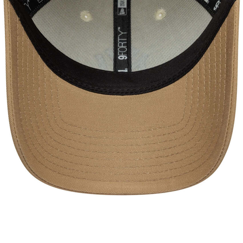 New Era Colour Block 9Forty Neyvan Bej Unisex Şapka - 5