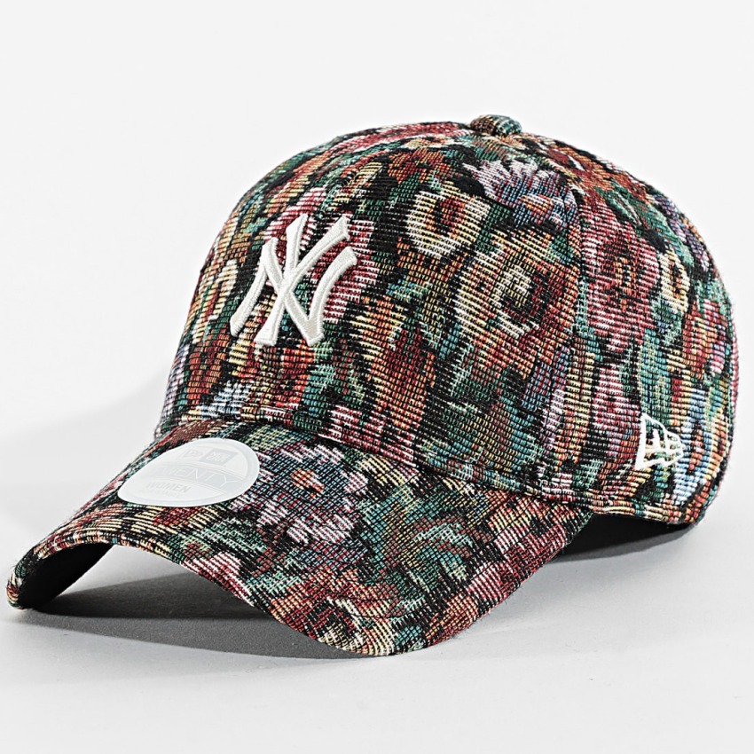 New Era Floral 9Twenty Neyvan Tek Ebat Siyah Kadın Şapka - 1