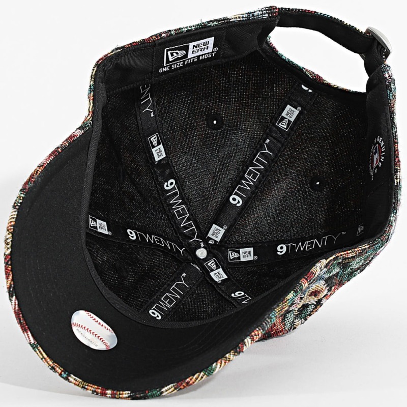 New Era Floral 9Twenty Neyvan Tek Ebat Siyah Kadın Şapka - 4