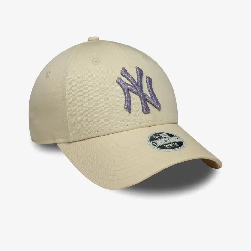 New Era Metallic Logo 9Forty Neyvan Bej Kadın Şapka - 3