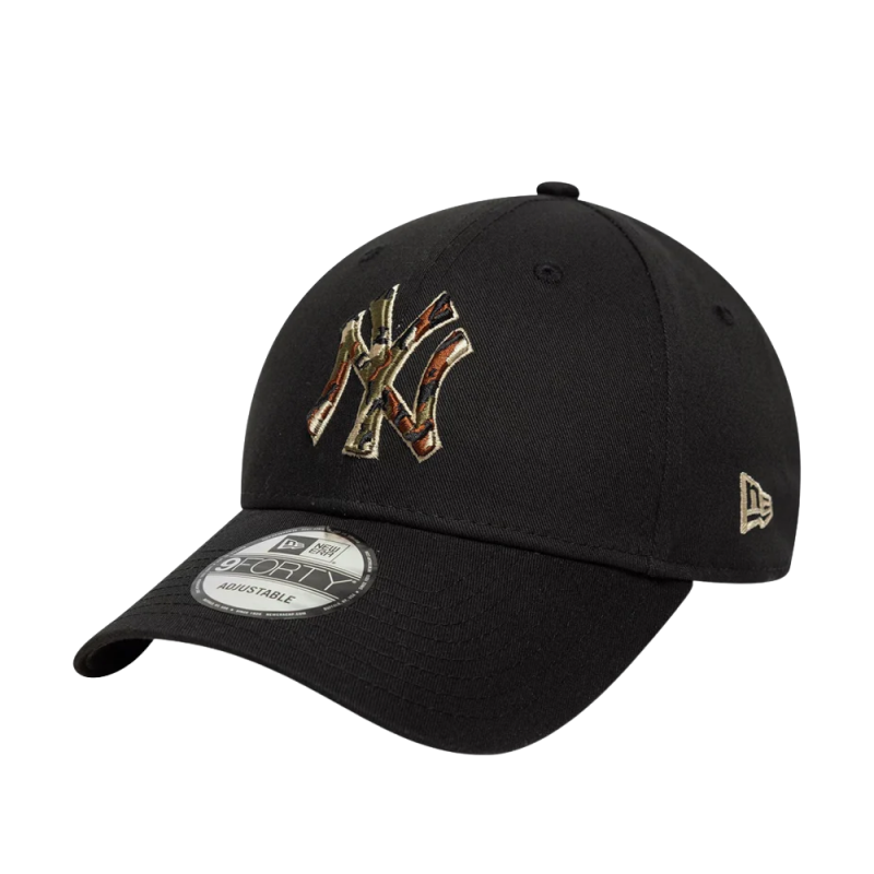 New Era Outline Camo 9Forty Neyvan Siyah Unisex Şapka - New Era