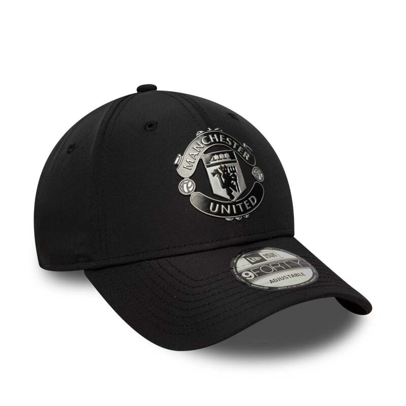 New Era Reflective 9Forty Manchester United Siyah Unisex Şapka - 3