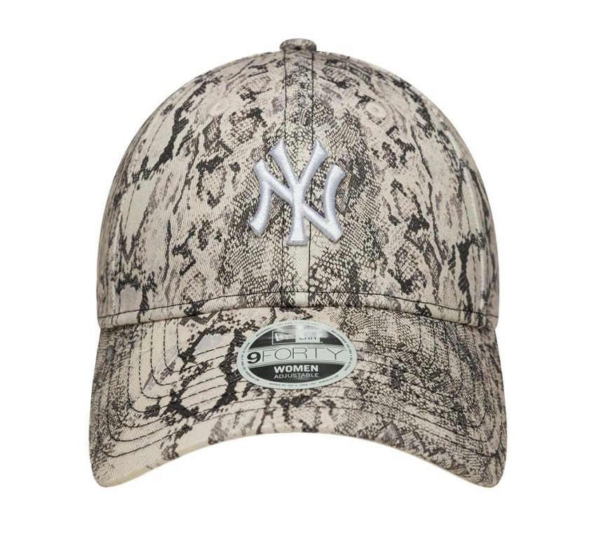 New Era Snake 9Forty Neyvan Tek Ebat Gri Kadın Şapka - 2