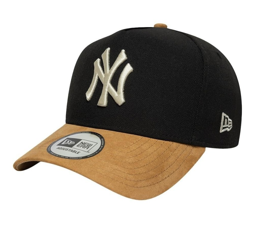 New Era Suede Visor Eframe Neyvan Tek Ebat Siyah Unisex Şapka - 1