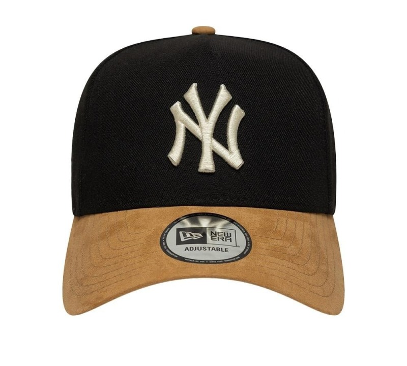 New Era Suede Visor Eframe Neyvan Tek Ebat Siyah Unisex Şapka - 2