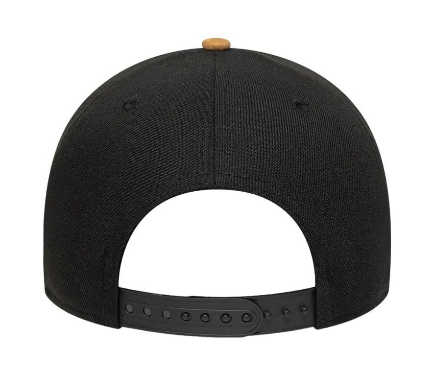 New Era Suede Visor Eframe Neyvan Tek Ebat Siyah Unisex Şapka - 3