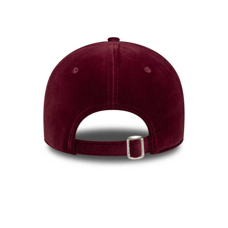 New Era Velour 9Forty Losdod Tek Ebat Bordo Kadın Şapka - 4