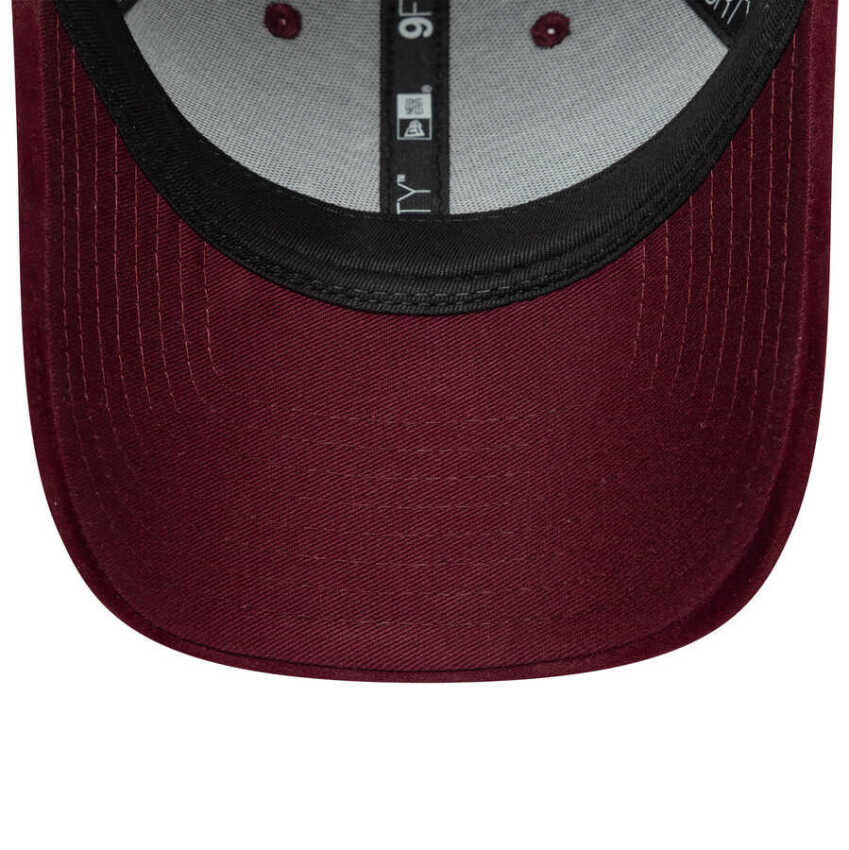 New Era Velour 9Forty Losdod Tek Ebat Bordo Kadın Şapka - 5
