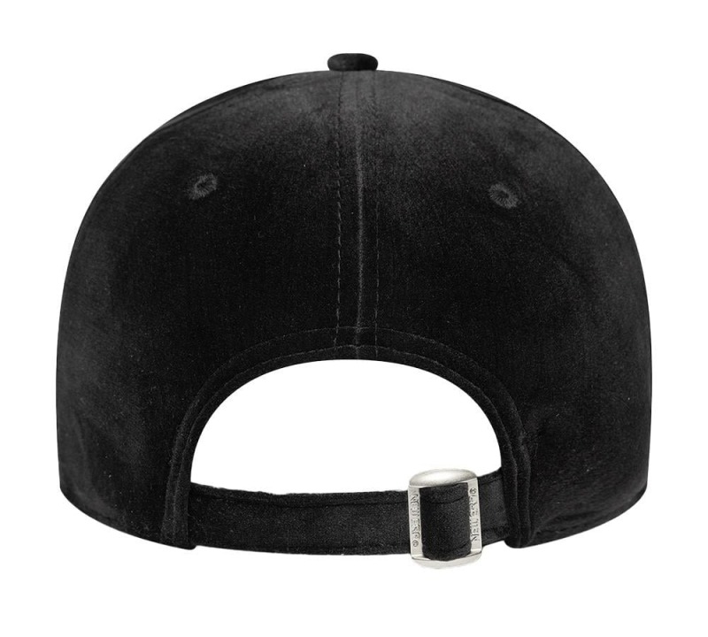 New Era Velour 9Forty Neyvan Tek Ebat Siyah Kadın Şapka - 3
