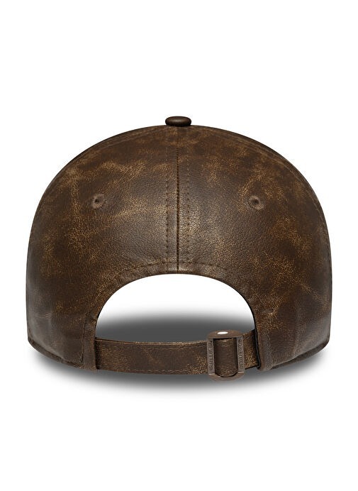New Era Worn PU 9Twenty Neyvan Tek Ebat Kahverengi Kadın Şapka - 4