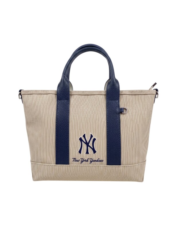 New York Yankees Bej Kadın Omuz Çantası - New York Yankees