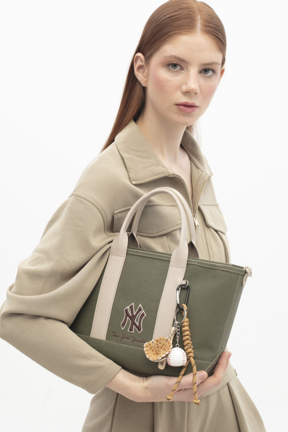  New York Yankees Haki Kadın Omuz Çantası - 2