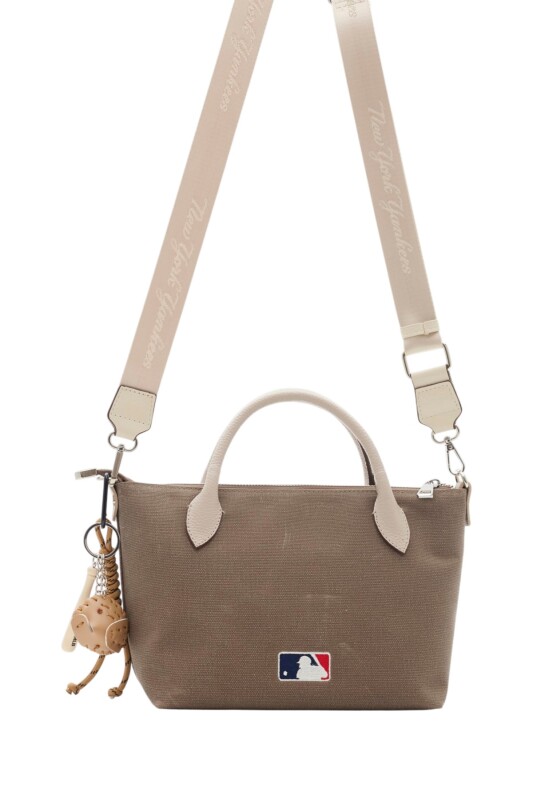 New York Yankees Kahverengi Kadın El Çantası - 2