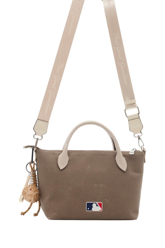 New York Yankees Kahverengi Kadın El Çantası - 2