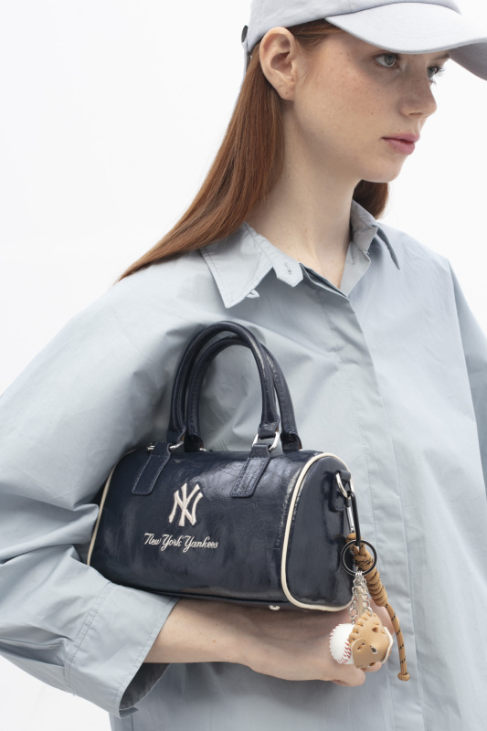  New York Yankees Lacivert Kadın El Çantası - 1