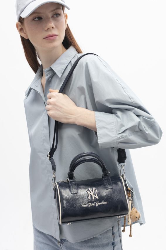  New York Yankees Lacivert Kadın El Çantası - 2