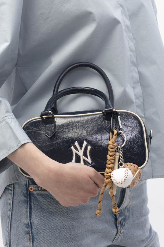  New York Yankees Lacivert Kadın El Çantası - 1