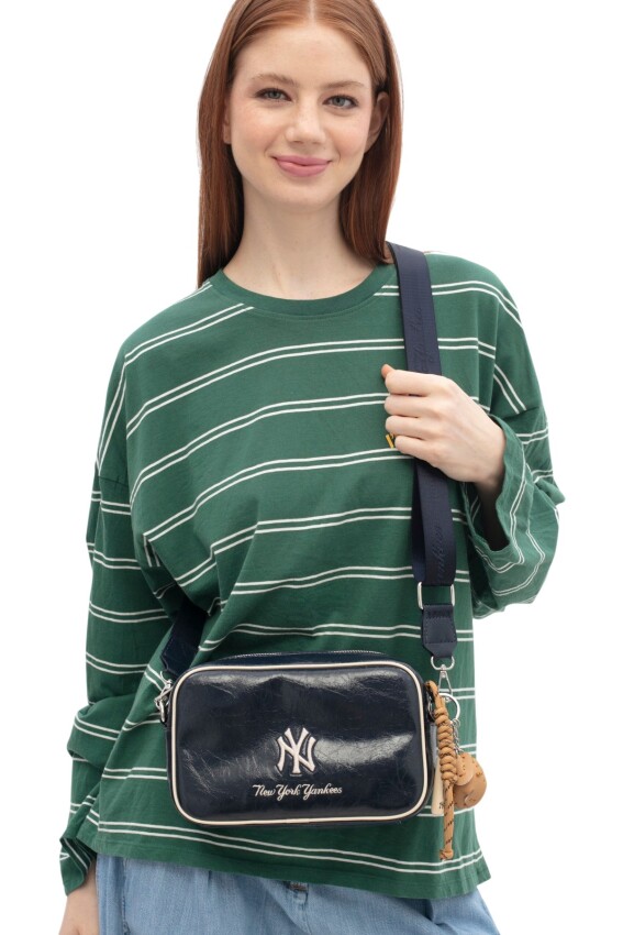 New York Yankees Lacivert Kadın Omuz Çantası - 1