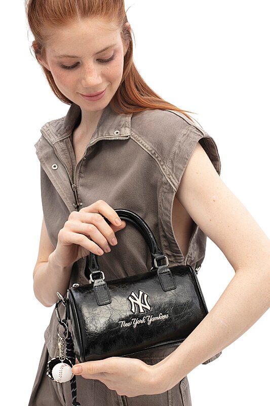  New York Yankees Siyah Kadın El Çantası - 1