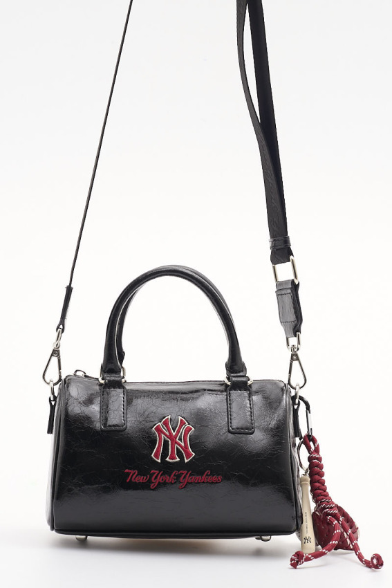  New York Yankees Siyah Kadın El Çantası - 1