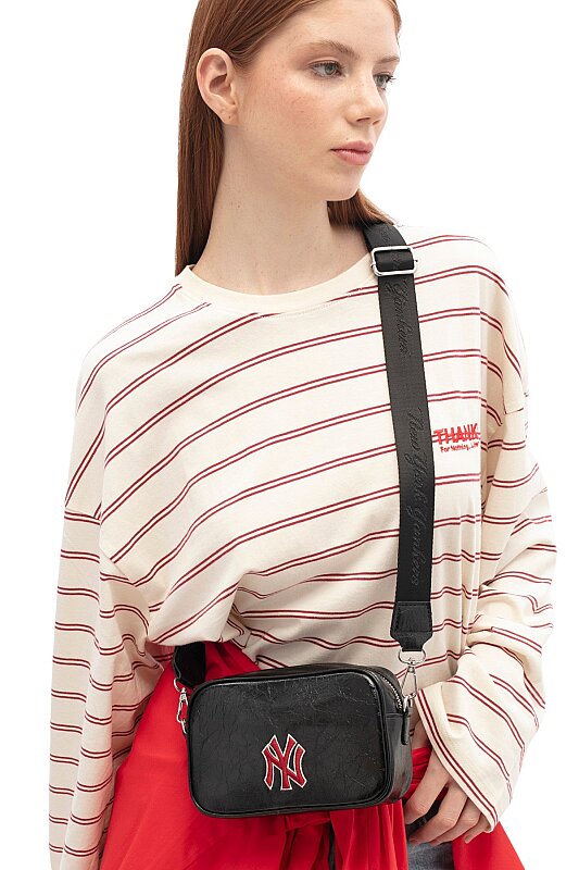  New York Yankees Siyah Kadın Omuz Çantası - New York Yankees (1)