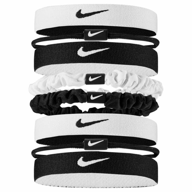 Nike Flex Classic Mixed Hair Ties 8PK Beyaz Unisex Saç Bandı - Nike