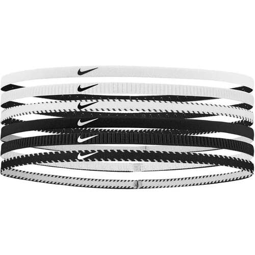 Nike Flex Classic Slim Headband 6PK Beyaz Unisex Saç Bandı - Nike