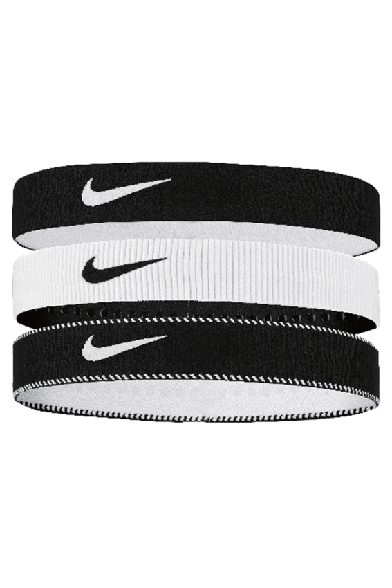 Nike Flex Classic Wide Headbands 3Pk Unisex Siyah Saç Bandı - 1